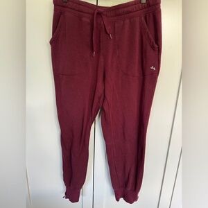 Joy‎ Lab Burgundy Jogger Pants Size Medium